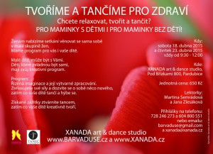 Xanada Tvoříme a tančíme pro zdraví_26-04-2015